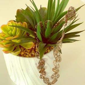 Silver Dollar Necklace